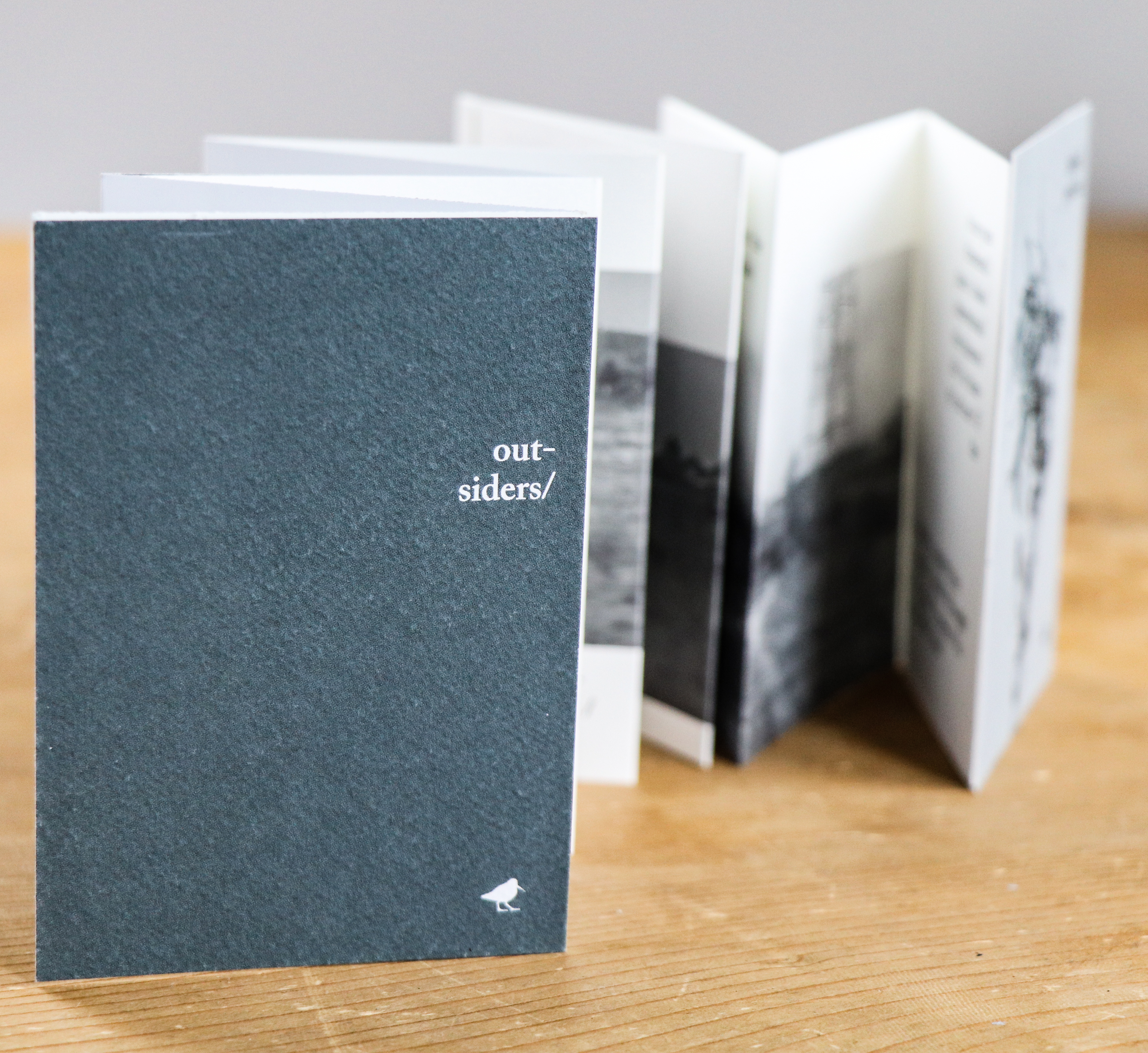 Outsiders Dunlin Press handmade chapbook